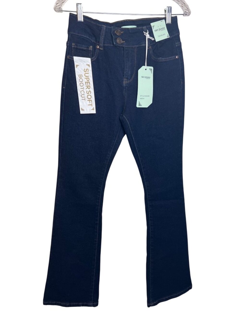 Sky Jeans Flare Dark Wash